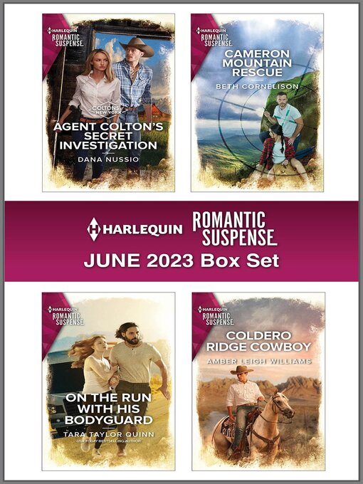 Title details for Harlequin Romantic Suspense June 2023--Box Set by Dana Nussio - Available